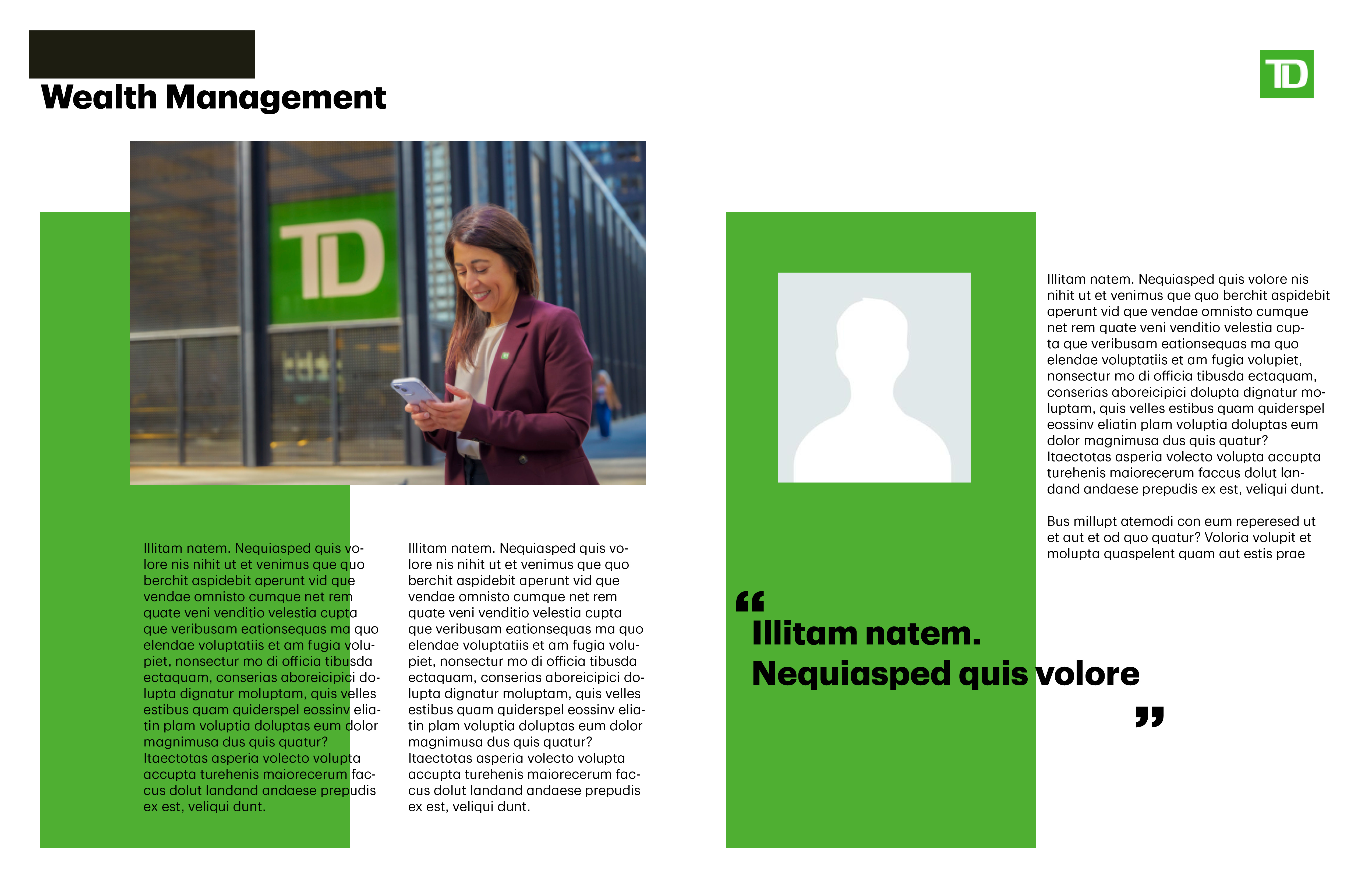 TD process work layout colour study 3